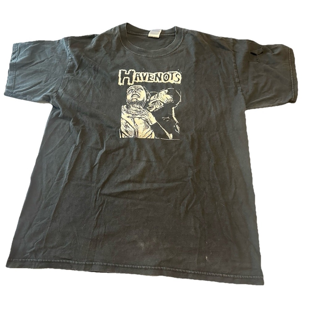 Vintage Band T Shirt Y2K 90s Punk Grunge Obscure Metal Rock  L Have Nots Dracula